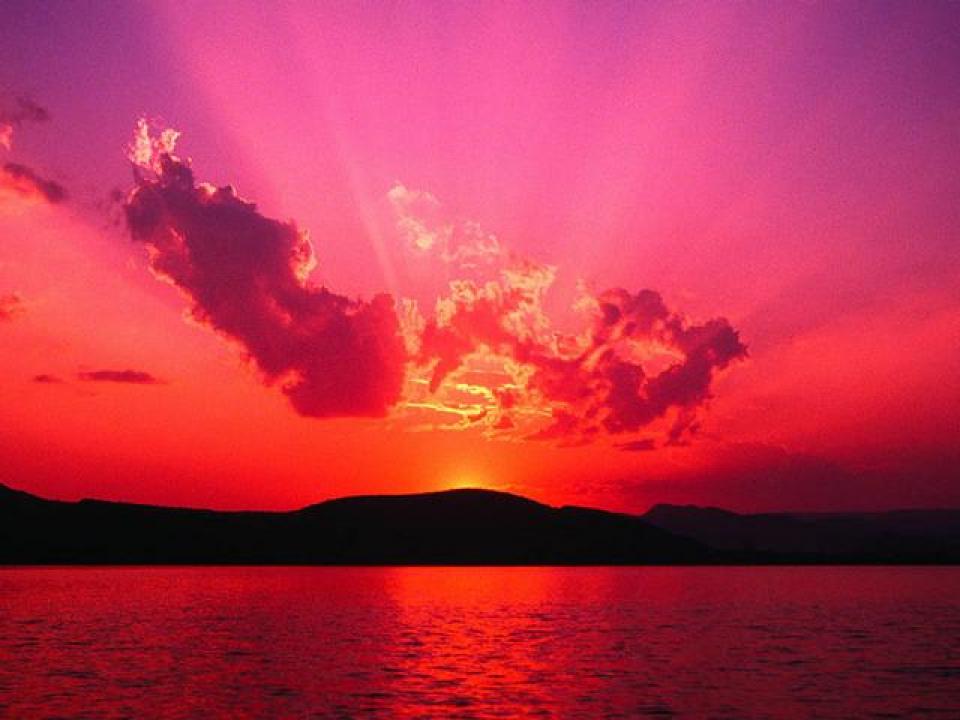 Ein Sonnenaufgang? (c) Jörg Hüddersen